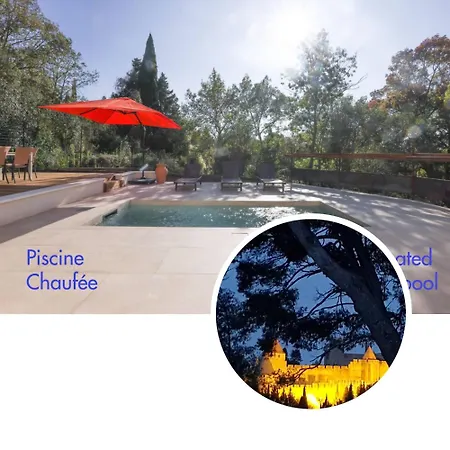Σπίτι διακοπών St Francois Piscine Privee Chauffee ,clim ,parking Gratuit Καρκασόν